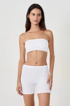 Pantalón corto de ciclismo de algodón orgánico elástico