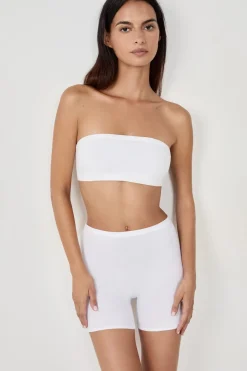 Pantalón corto de ciclismo de algodón orgánico elástico