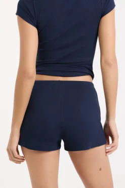 Pantalón corto de pijama de algodón