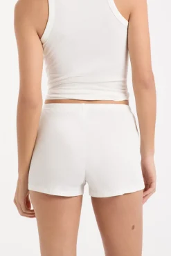 Pantalón corto de pijama de algodón