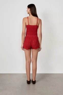 Pantalón corto de punto