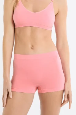 Pantalón corto masculino sin costuras con algodón