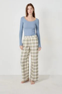 Pantalón de pijama a cuadros