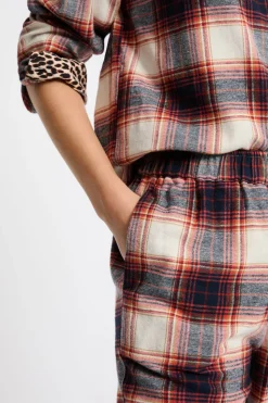 Pantalón de pijama a cuadros