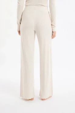 Pantalón de pijama acanalado