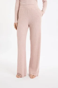 Pantalón de pijama acanalado