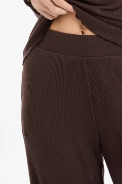 Pantalón de pijama acanalado