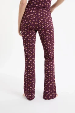 Pantalón de pijama con estampado de cerezas
