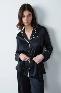 Pantalón de pijama de satén