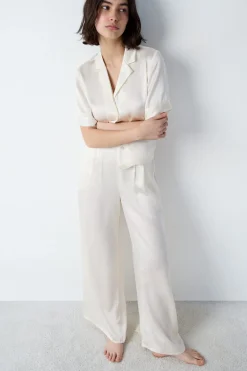 Pantalón de pijama de seda