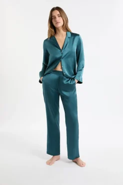 Pantalón de pijama de seda