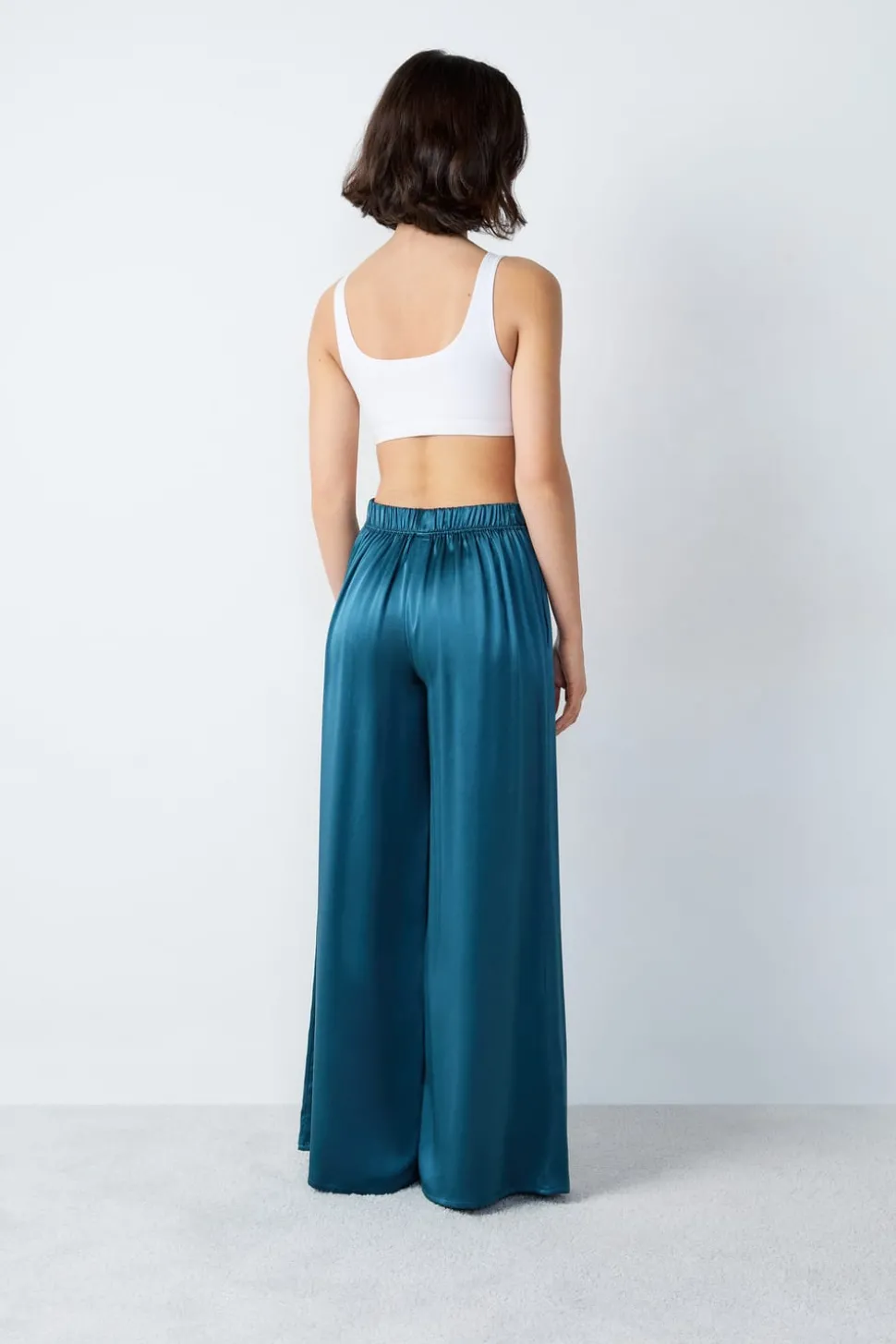 Pantalón de pijama de seda