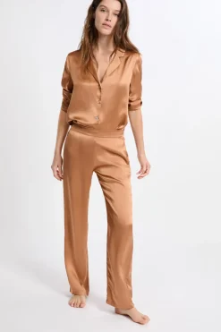 Pantalón de pijama de seda