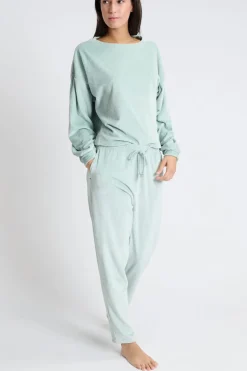 Pantalón de pijama de terciopelo