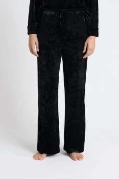 Pantalón de pijama de terciopelo