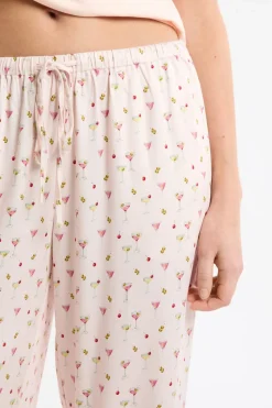 Pantalón de pijama estampado