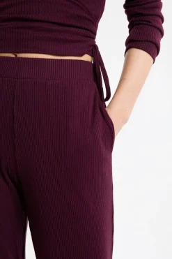 Pantalón de pijama recto