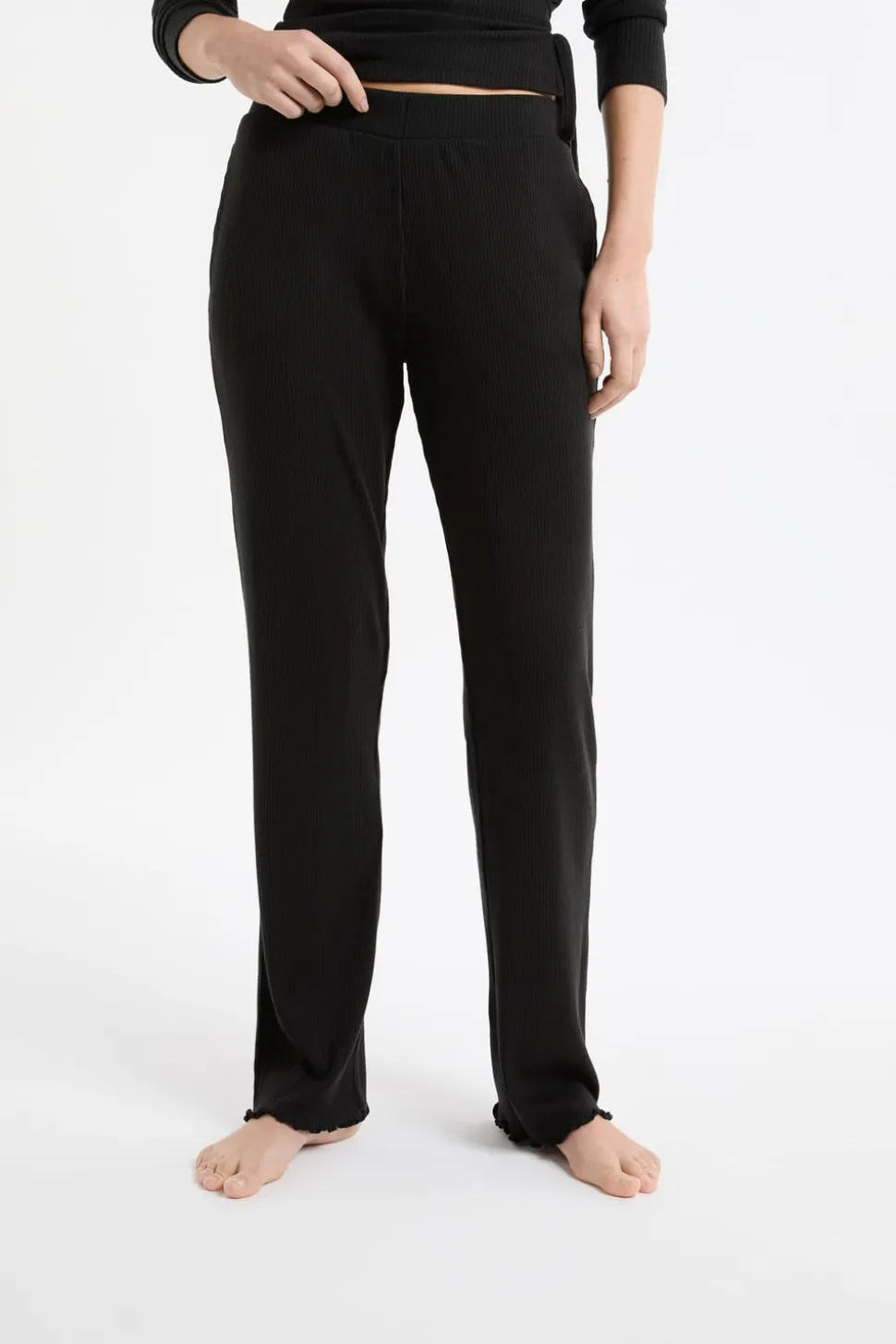 Pantalón de pijama recto