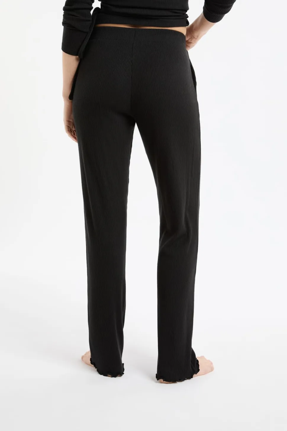 Pantalón de pijama recto