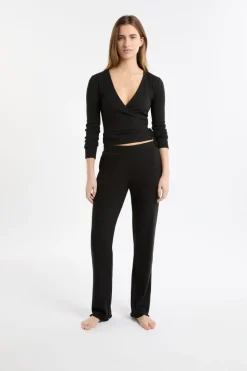 Pantalón de pijama recto