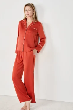 Pantalón de pijama satinados