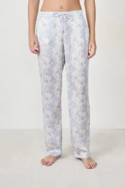 Pantalón de pijama satinado