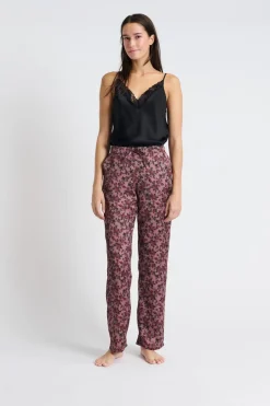 Pantalón de pijama satinado