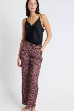 Pantalón de pijama satinado