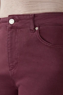 Pantalón rectos de algodón