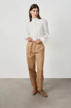 Pantalon à nouer en coton