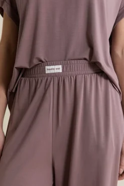 Pantalon de pyjama élastiqué