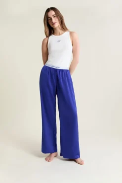 Pantalon de pyjama taille élastique 