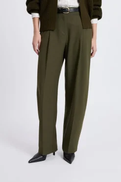 Pantalon large droit