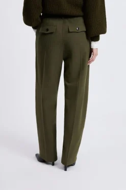 Pantalon large droit