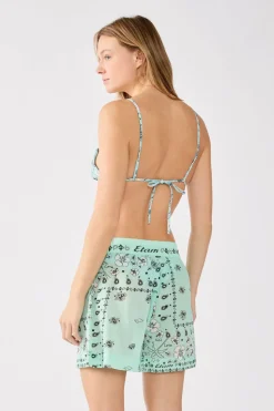 Pantalones cortos de algodón estampados