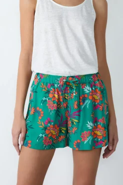 Pantalones cortos de pijama estampados