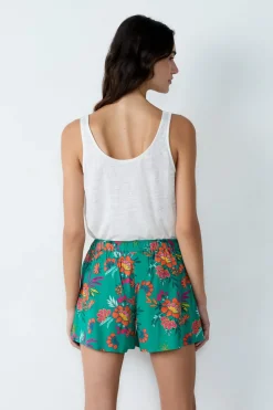 Pantalones cortos de pijama estampados