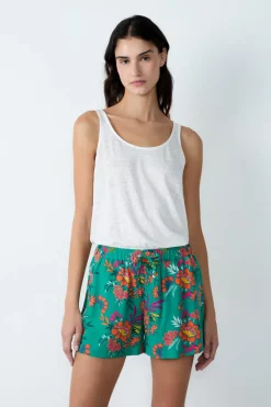 Pantalones cortos de pijama estampados