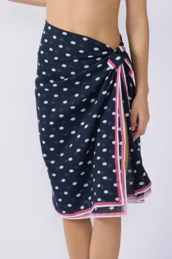 Pareo de algodón estampado Marcia Wear x Etam