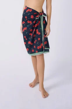 Pareo de algodón estampado Marcia Wear x Etam