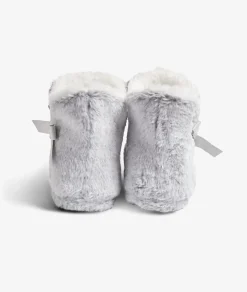 Patucos de peluche con lazos Corgi