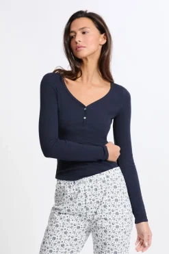 Pijama de 2 piezas con estampado de algodón