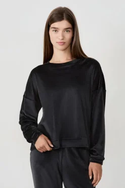 Pijama de terciopelo sudadera