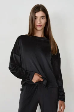 Pijama de terciopelo sudadera