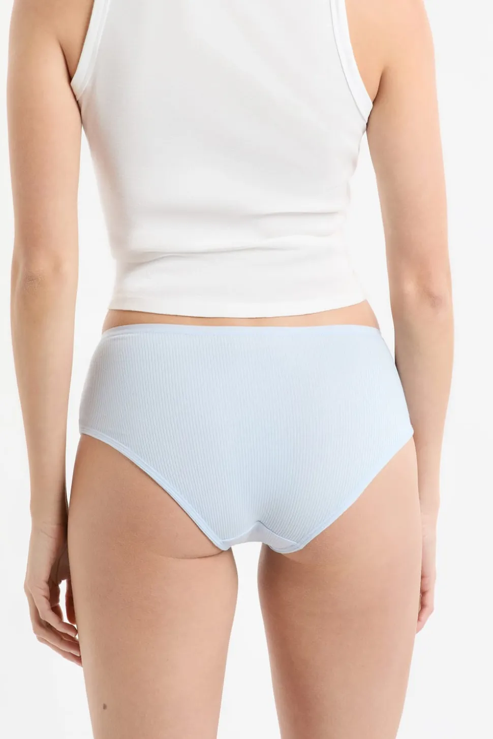 Set de 3 bragas de algodón