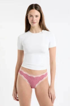 Set de 3 bragas de algodón