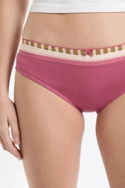 Set de 3 bragas de algodón