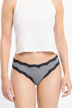 Set de 3 bragas de algodón