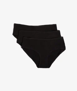 Set de 3 braguitas culotte de algodón