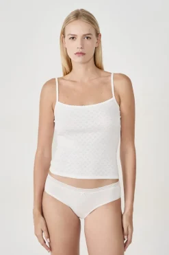 Set de 3 braguitas de algodón y encaje